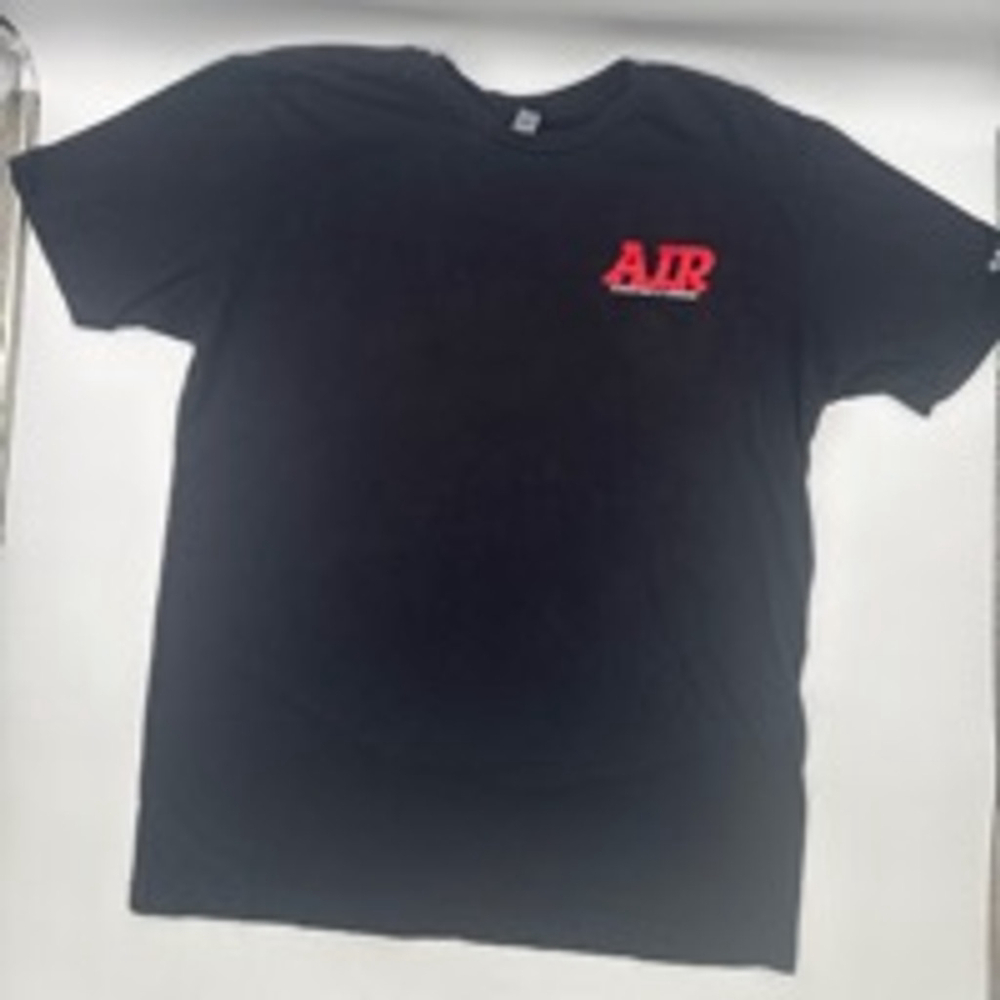 AIR Movie Next Level Apparel T-shirt Size L Black